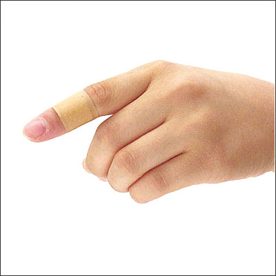『突き指』の症状